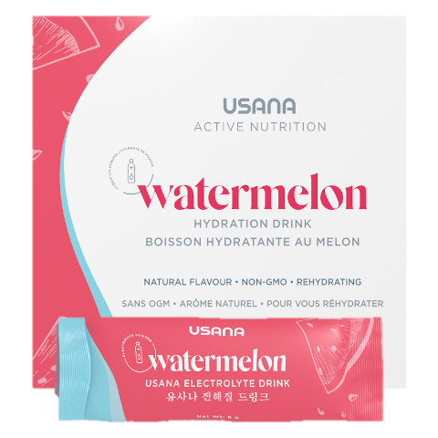 USANA Watermelon Hydration Drink - Active Nutrition USANA Watermelon Hydration Drink - Active Nutrition